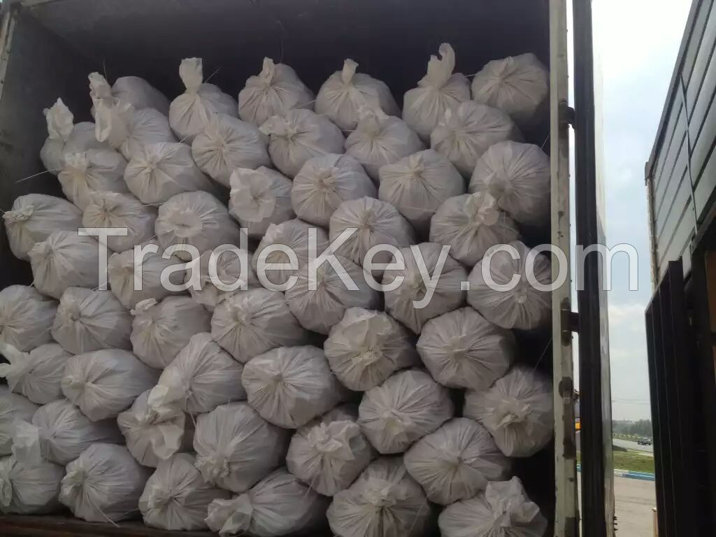 Chaga mushrooms packed in 16 kg bags