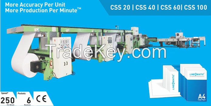 A4 paper sheeter machinery and paper raw material