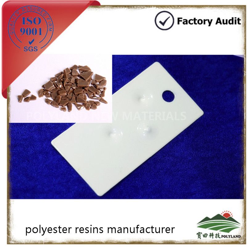 Saturated polyester resin for powder coating