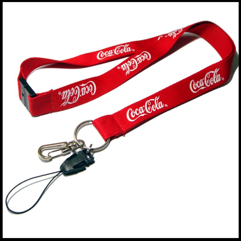 Printed customize logo polyester and nylon lanyards for promotion