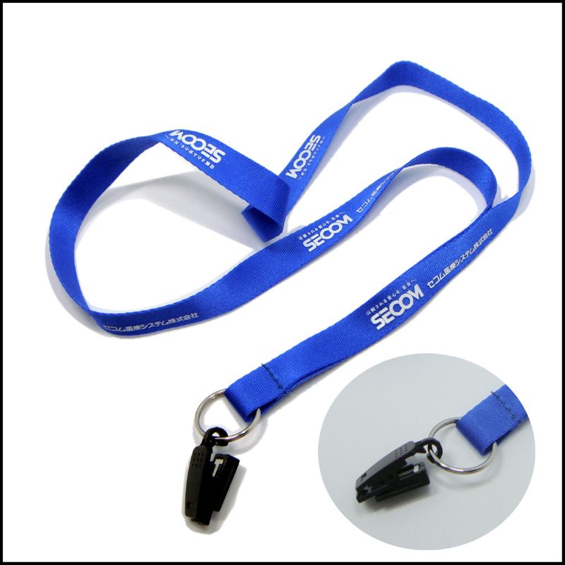 Printed customize logo polyester and nylon lanyards for promotion