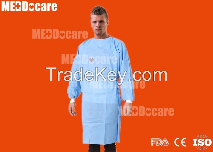 Hospital Medical Sterilized Disposable Scrubs Surgeon Surgical Gown