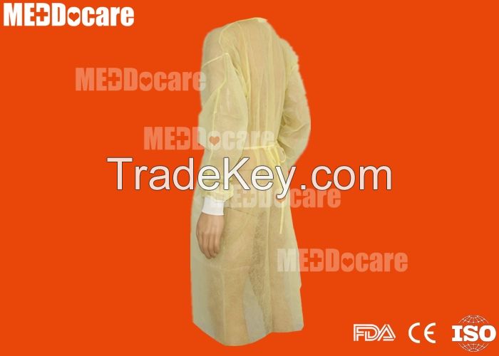 Disposable Medical Patient Nurse Gown Isolation Gowns