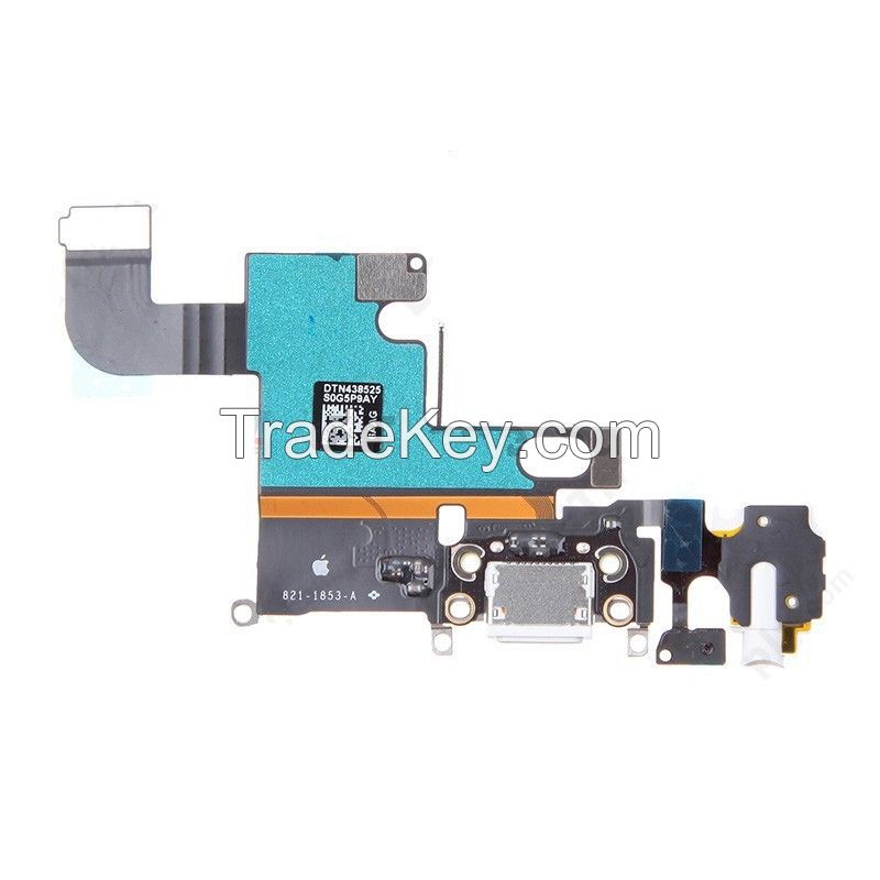 For Apple iPhone 6 Charging Port Flex Cable Ribbon Replacement - Dark Gray - IFIXPARTS.com