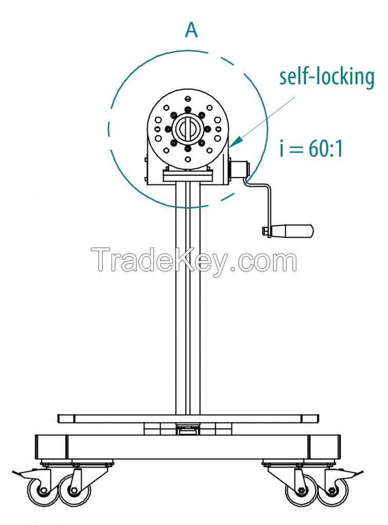 Engine Stand for Car Engines - Capacity 500kg -