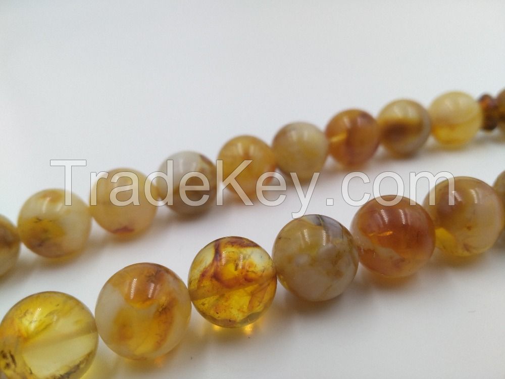 Islamic Muslim Prayer 33 beads Tasbih Misbahah Tespih baltic amber from Poland