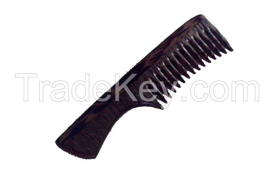 Wooden Comb (Special - Handle) 7"