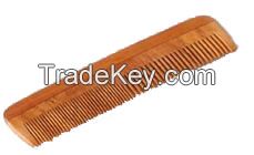 Wooden Comb (Neem - Dual Teeth) 7"