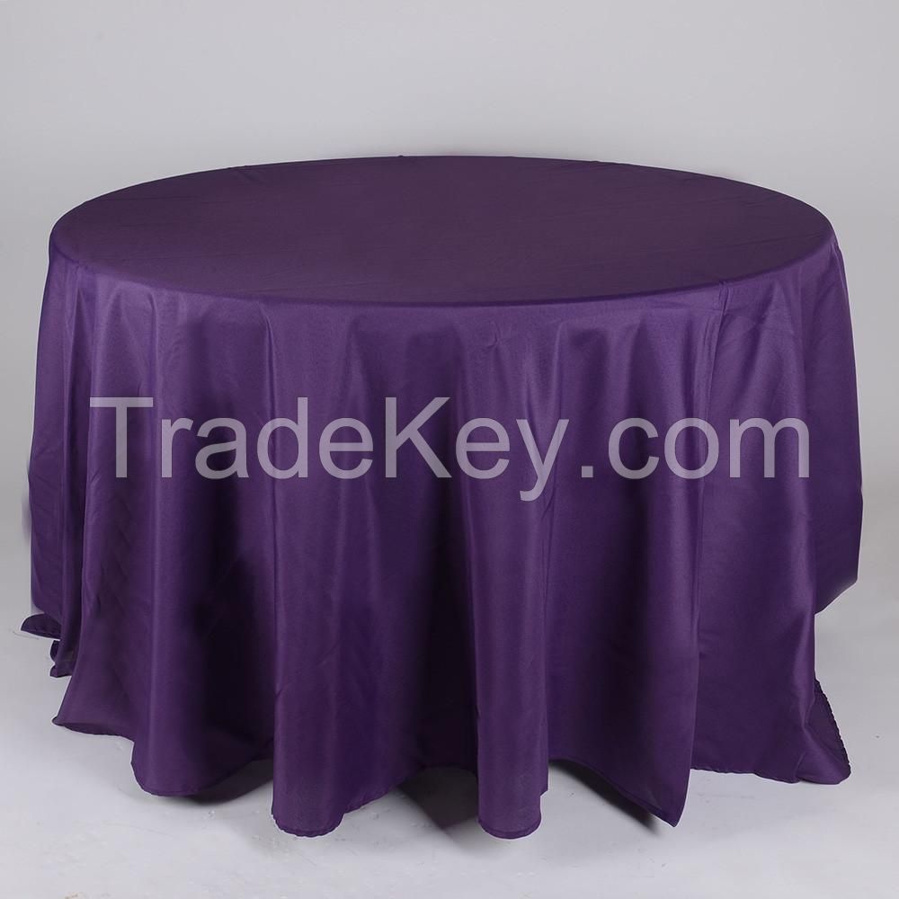 Buy Plum 90 Inch Round Tablecloths