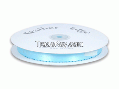 Buy 3 Inch Feather Edge Satin Ribbon At Wholesale Price