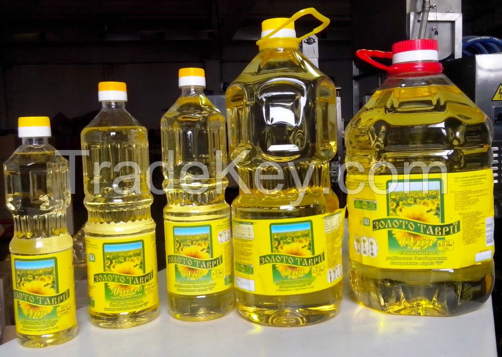 100% Refined Ukranian Sunflower Oil