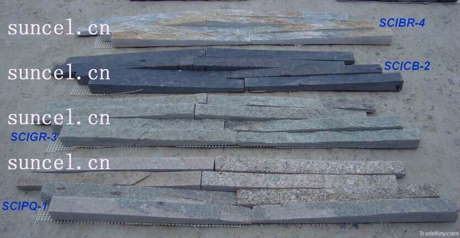 Stakced stone, natural stone, paving stone, slate, stone veneer