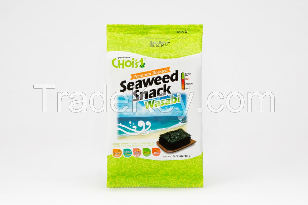 Choi&#039;s1 Seaweed Snack*WASABI