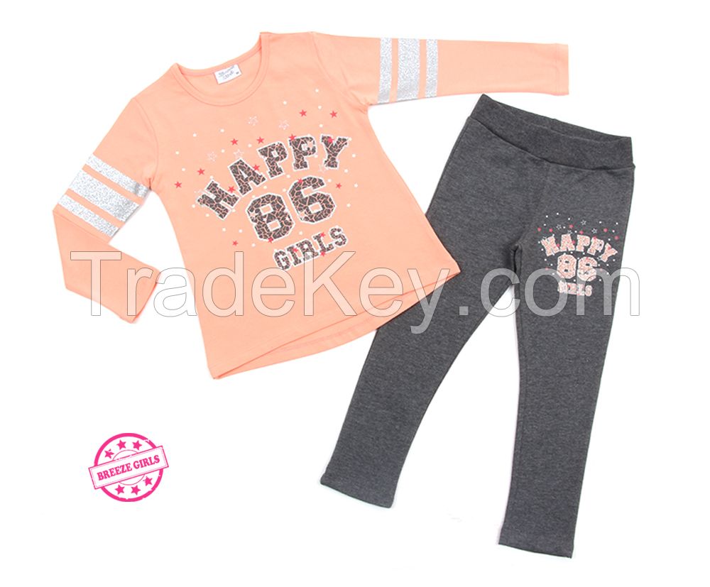 Breeze Girl Clothings Sets Top And Bottom