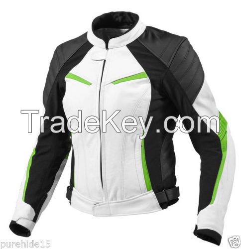 Motorcycle/Motorbike Leather Jacket