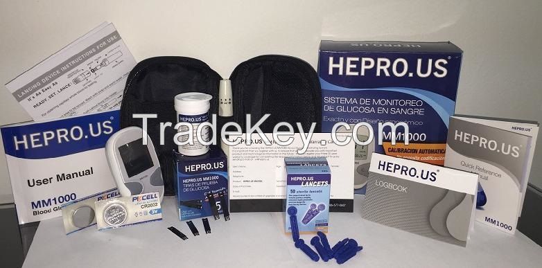 HePRO.US Glucose Test Strips accurate best price FDA approved