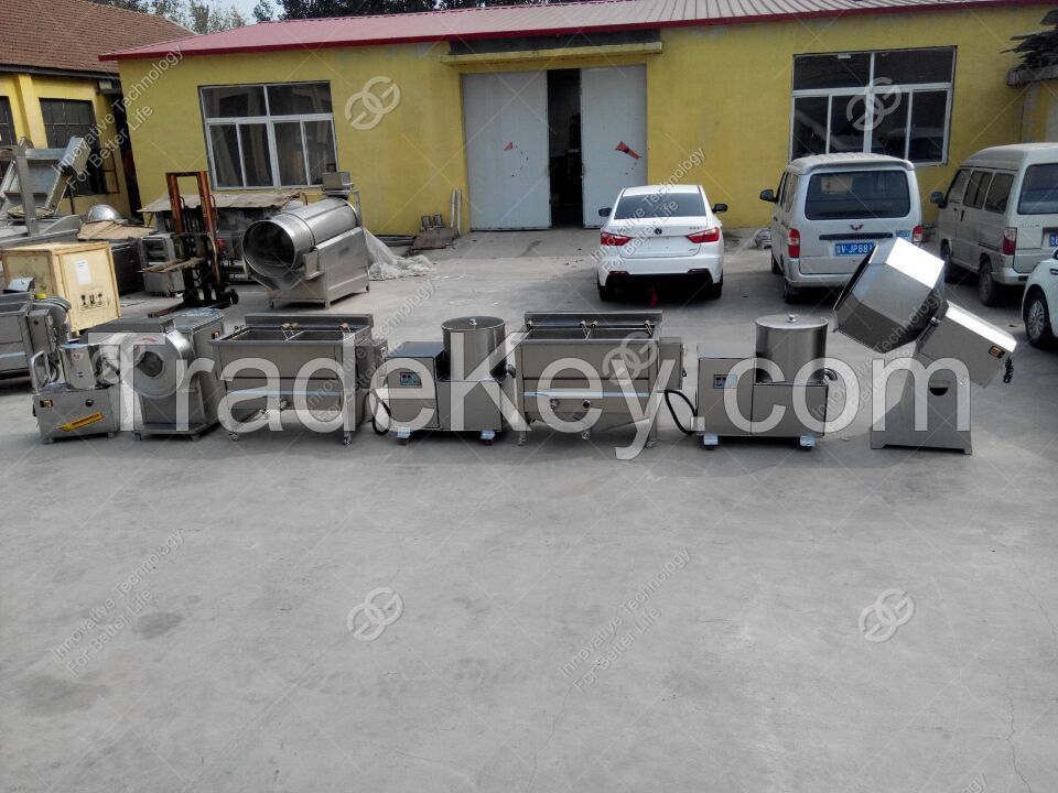 20kgs/h Semi-automatic Potato Chips Production Line