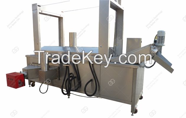 Continuous Automatic Food Deep Fryer Machine