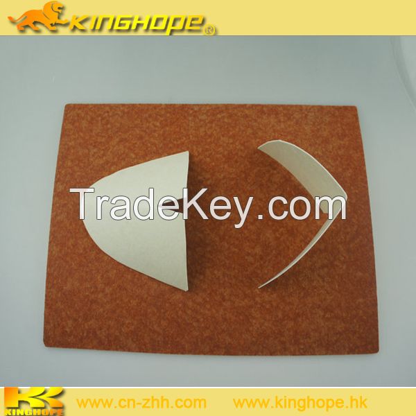 Nonwoven sheet shoe toe puff & back counter