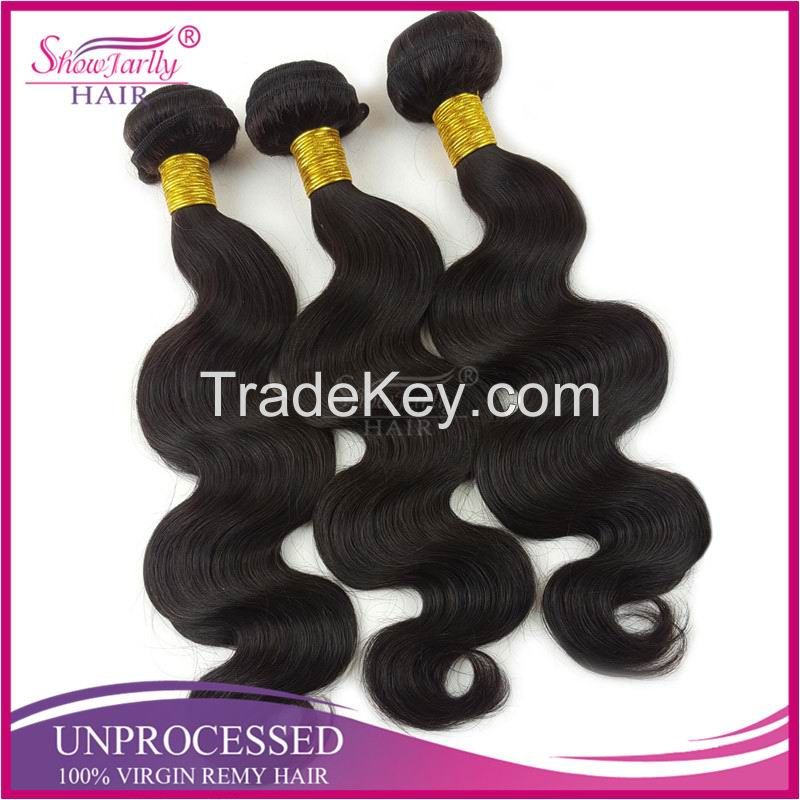 Top quality wholesale price unprocessed virgin brazilian hair weave bundles sew in hair extensions