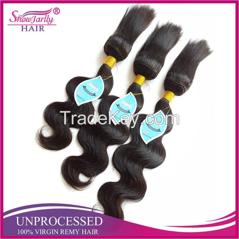 New arrival wholesale price braid in weave braid in human hair bundles no glue no thread no clips machine weft braid in virgin hair weave