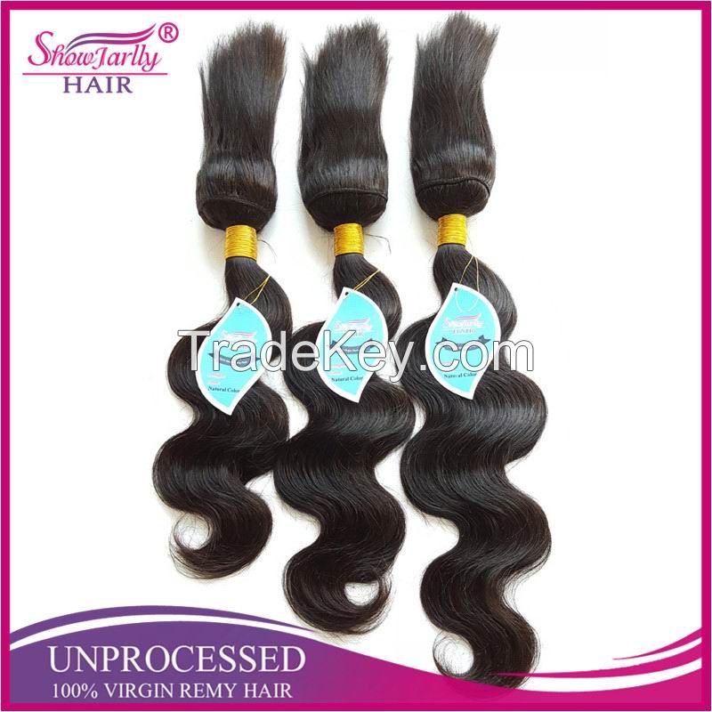 New arrival wholesale price braid in weave braid in human hair bundles no glue no thread no clips machine weft braid in virgin hair weave