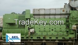 MAN B&W 6L27/38 HFO GENERATOR SET 2001 BUILT, 2125 KVA, 60HZ