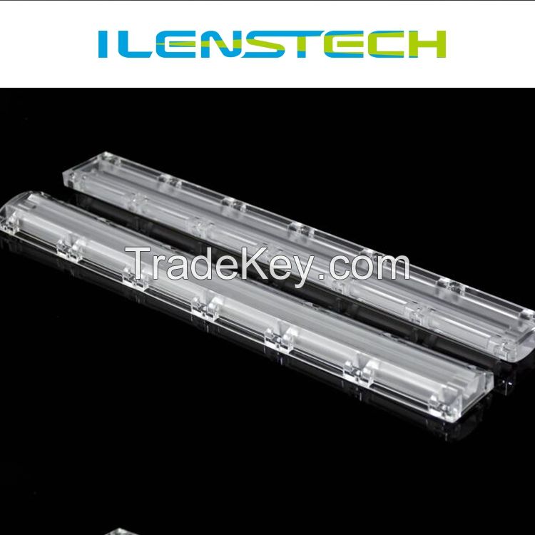 Ilenstech High Power Linear Lens For Outdoor Lighting/led Lens For Optic