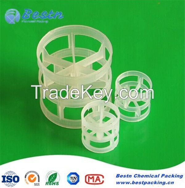 Plastic Pall Ring PP PE PVDF CPVC Material