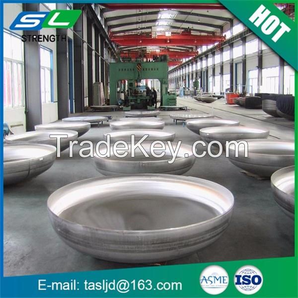 2000mm diameter various shape sa516gr70 material dished head for pressure