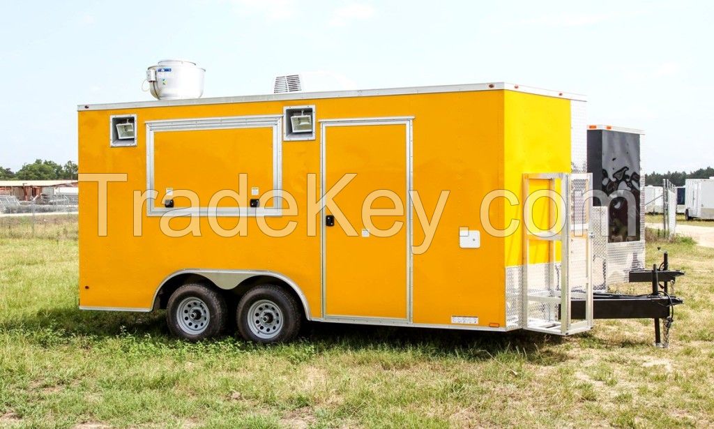 New design mobile food cart/food trailer/Cold Room Trailer/Bar trailer /Clinic Trailer hotdog&cupcake vending truck