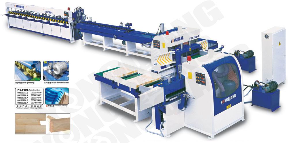 finger jointing line