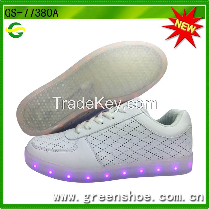 high quality colorful children LED Shoes rechargeable