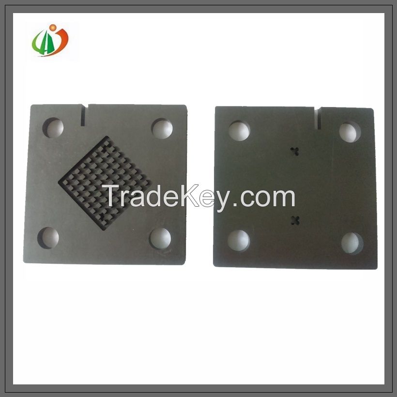 Graphite bipolar plate for hydrogen PEM fuel cell