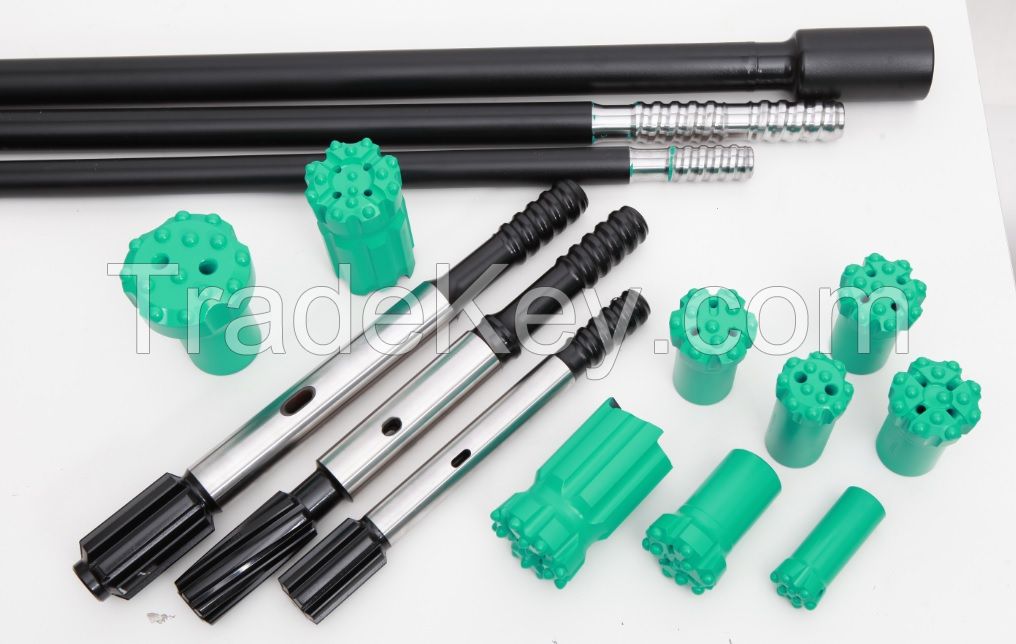 Benchdrilling Top Hammer Tools