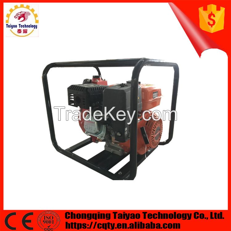 Portable 2.5 inch 6.5 hp centrifugal Iron gasoline water pump