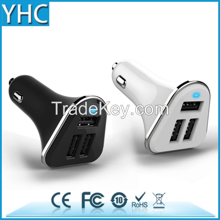 hot selling 3 ports portable phone usb Charger for smartphone and tabl