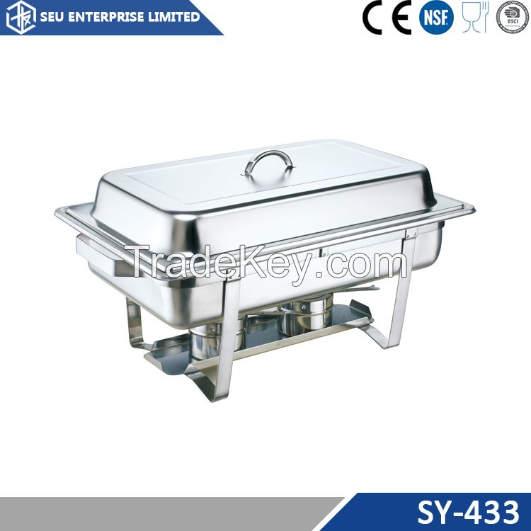 stainless steel food warmer serving chafing dish