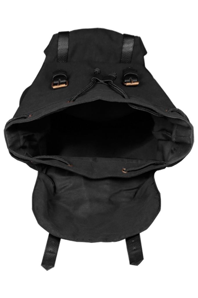 Heavy Canvas Mens' Backpack (black)