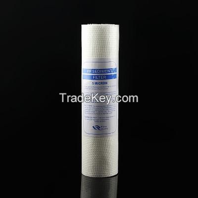 Domestic iron removal filter cartridge 10" pp pressure point cartrige