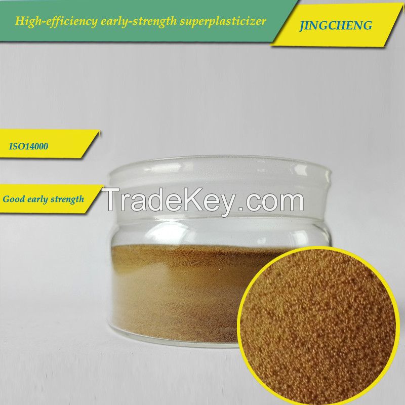 High range early strength superplasticizer / water reducer powdered