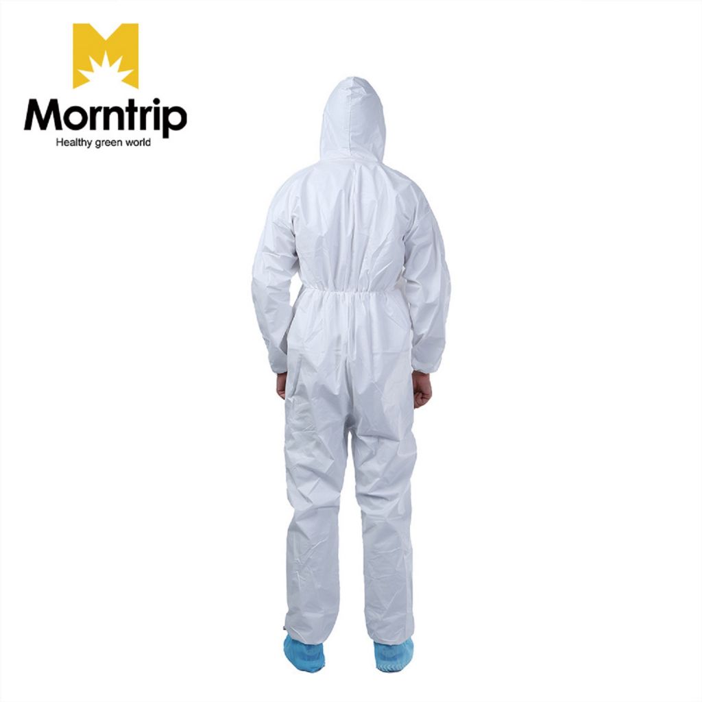 Safety Protective Clothing Food Industry Painting Type 5 6 Disposable Microporous Coverall