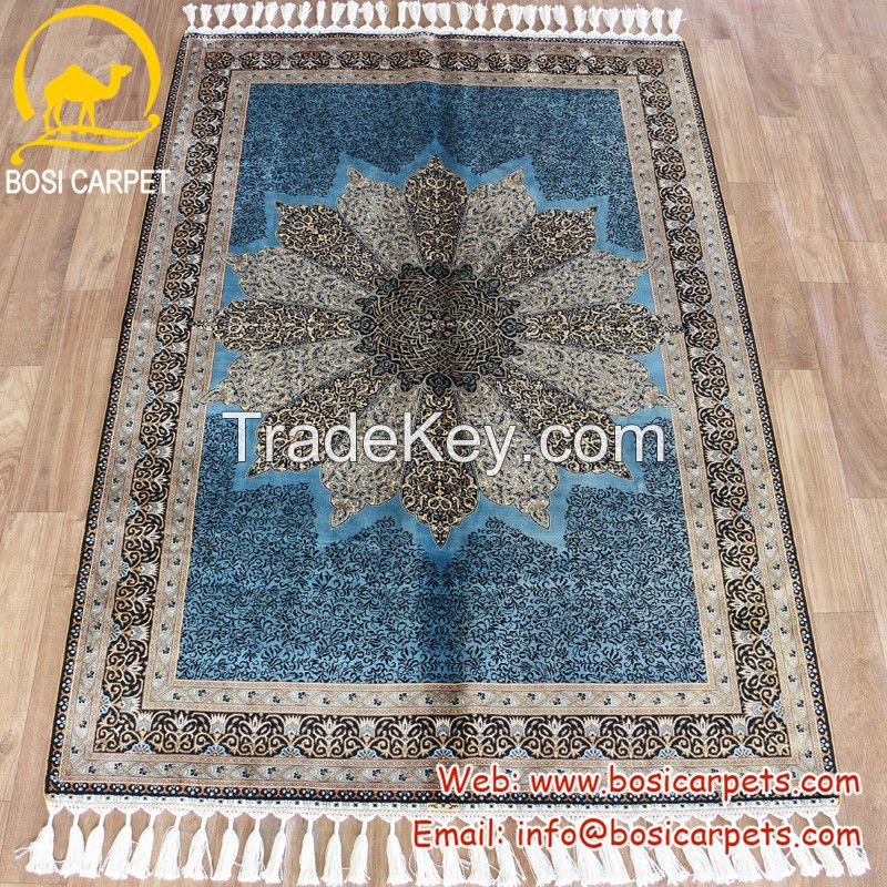 4x6ft Chinese handamde silk carpets