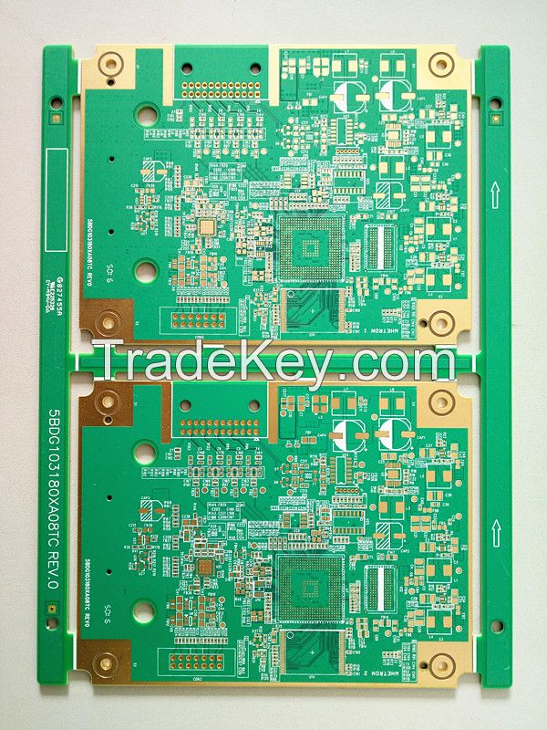 Multilayers board with ENIG for industry control