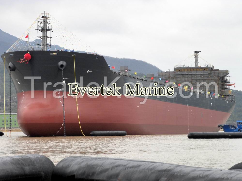 evertek ship launching landing rubber marine airbag