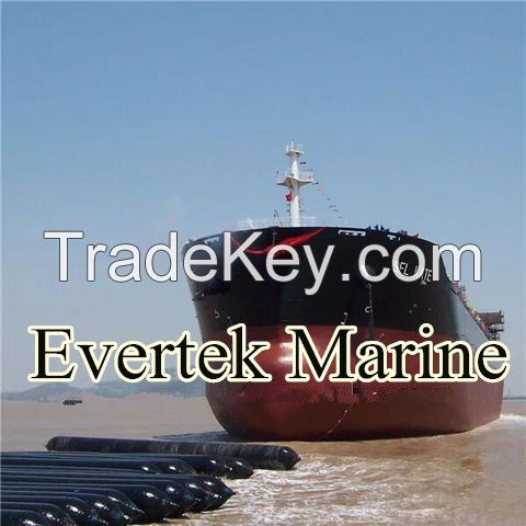 ship launching airbag, salvage airbag, boat airbag