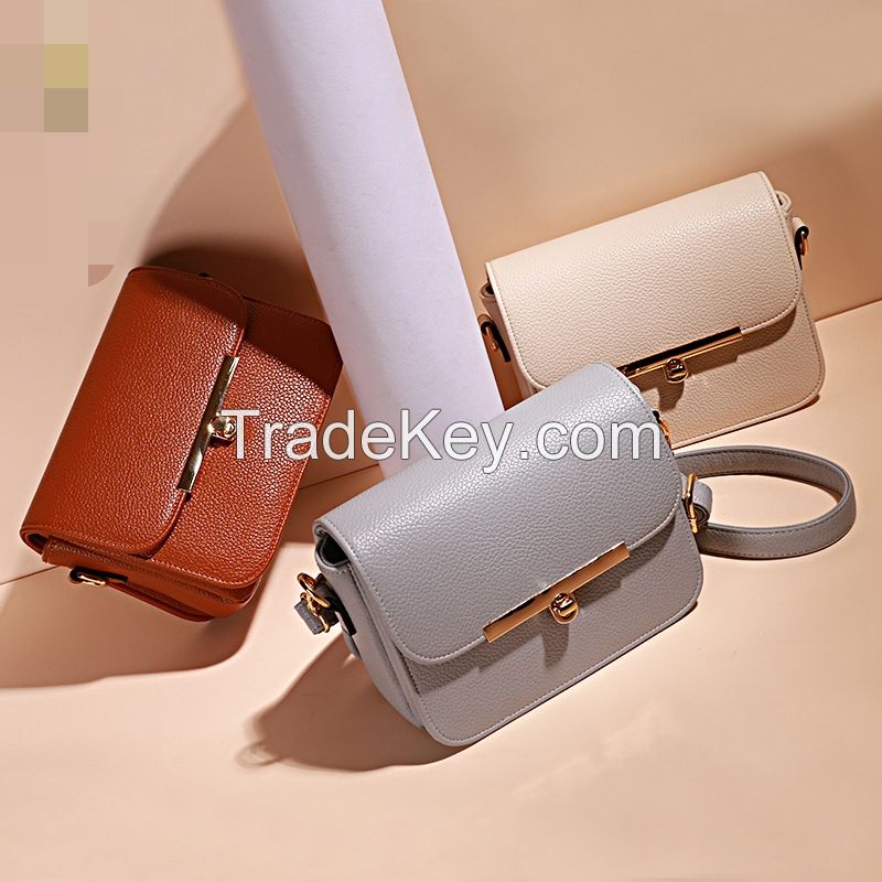 2017 new fashion small square bag sling bag shoulder bag PU leather cross body bag