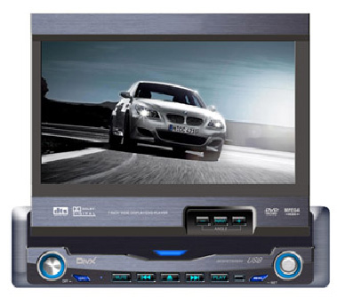 Car DVD Player with touch screen built-in AM/FM USB