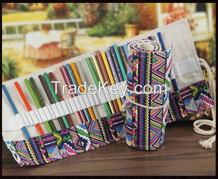 National flavor pencil case roll