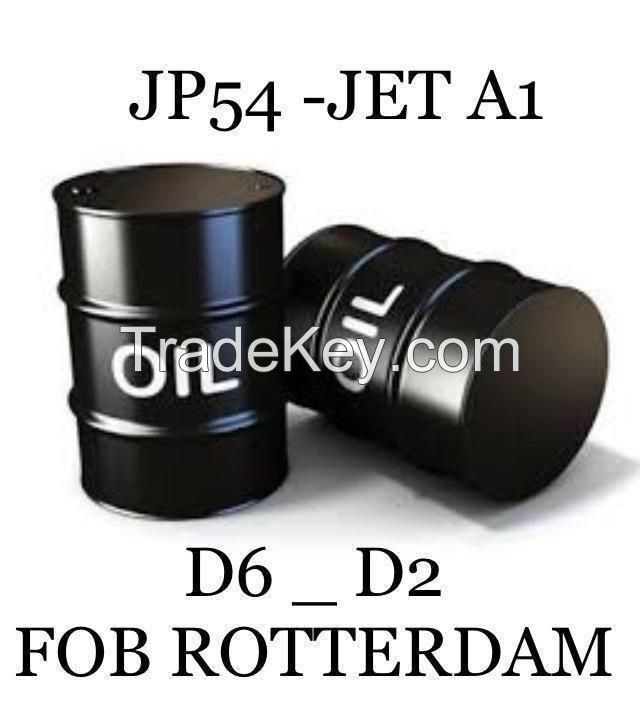 JP54 / JET A1 / D6 / D2, CI-DIP & PAY with FRESH SGS, FOB ROTTERDAM 